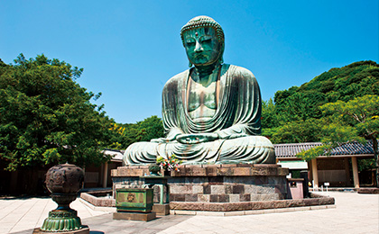 THE GREAT BUDDHA AT KOTOKU-IN