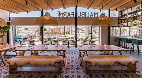 Enjoy a special dinner at Malibu Farm