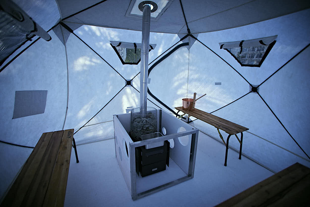 Tent sauna