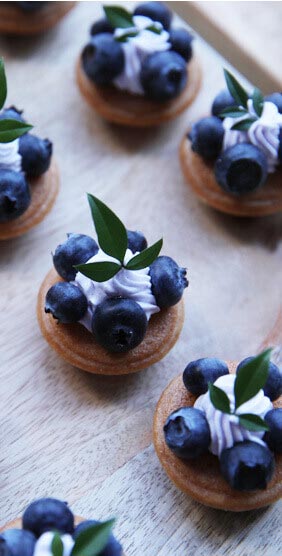 Wedding dishes and sweets