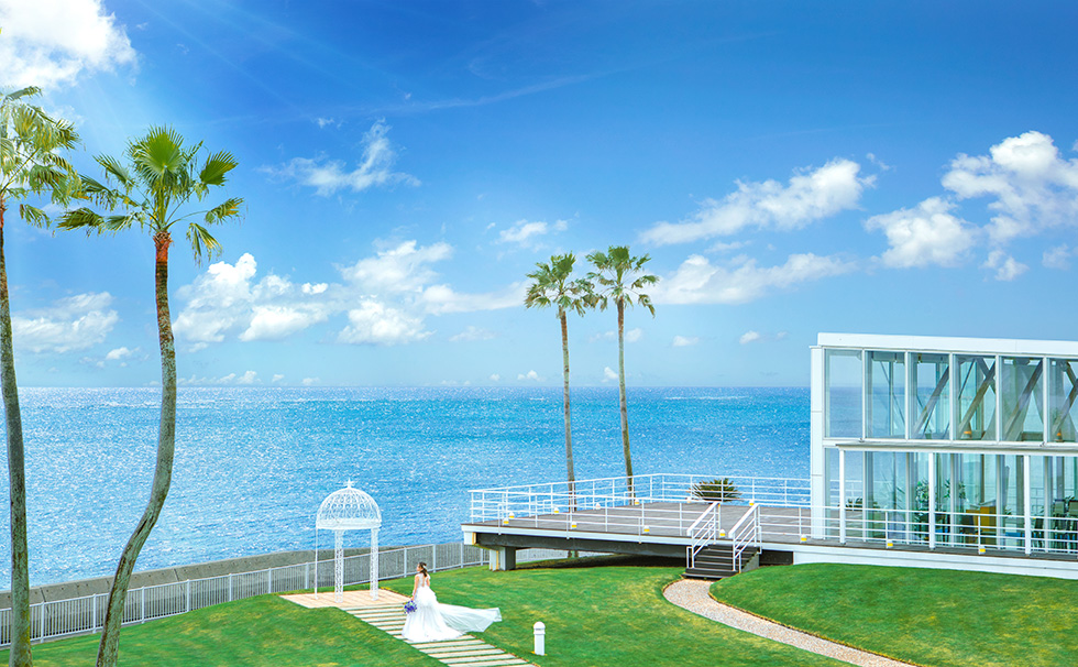 ＼年1☆おもてなし体験／海×空チャペル*貸切会場＆絶品試食