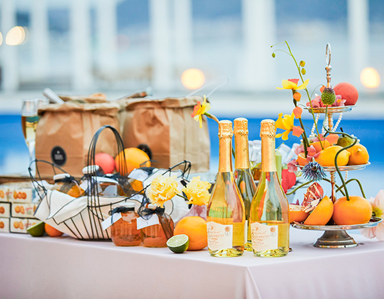 Wedding dishes and sweets