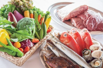 写真：食材