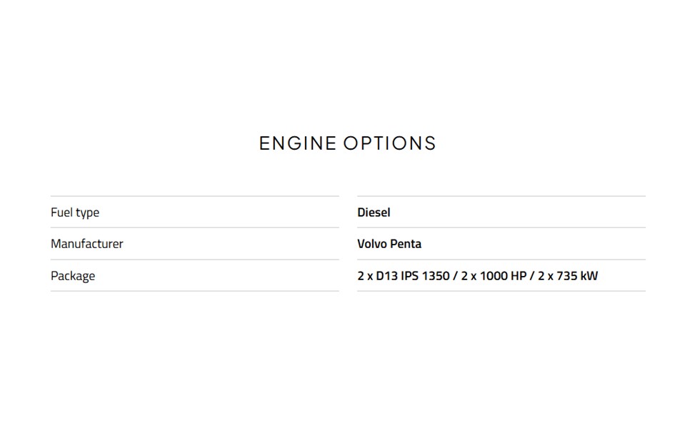 ENGINE OPTIONS