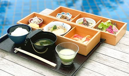 写真：朝食