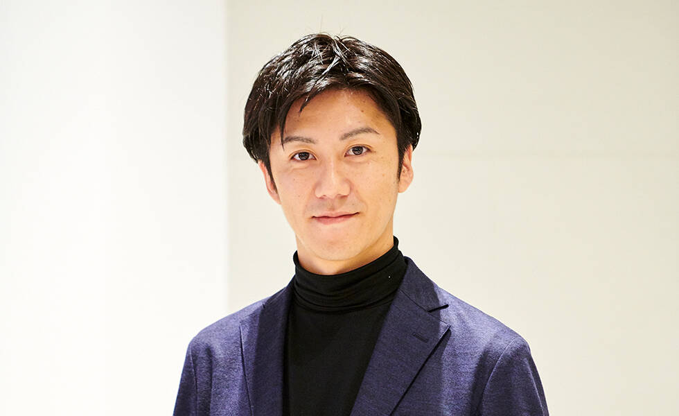 写真：株式会社 三陽商会 コーポレート・エコアルフビジネス部 エコアルフ企画課長 兼　Ecoalf Japan Ltd. 取締役 Director 下川 雅敏氏