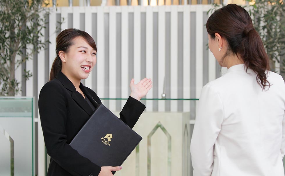 写真：案内の様子