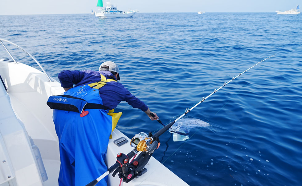 写真：釣り船