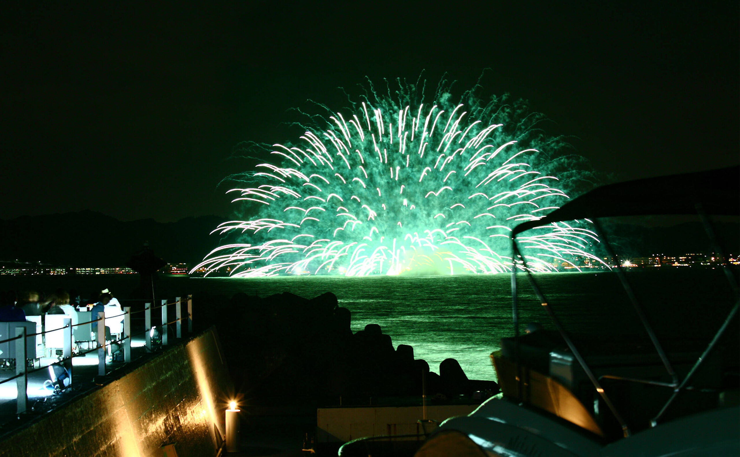 写真：花火