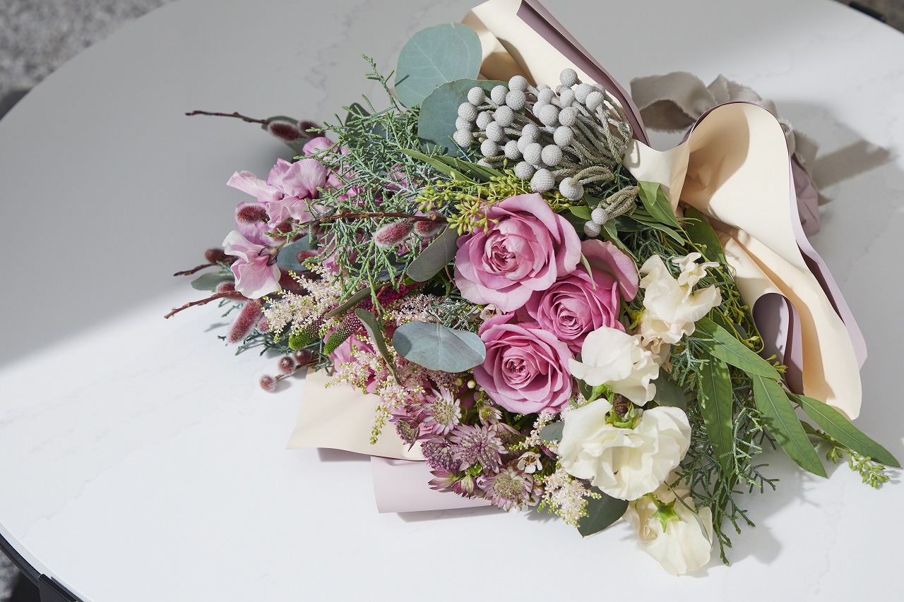 写真：花束