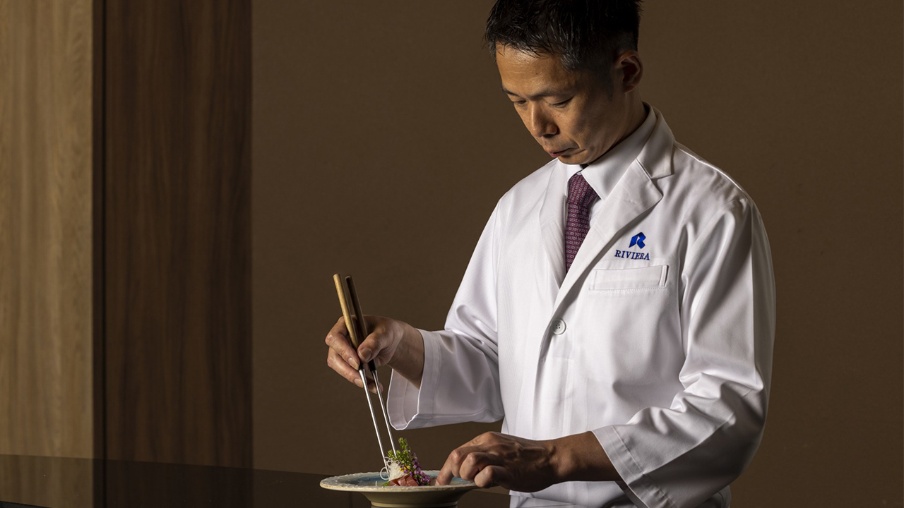 写真：料理長