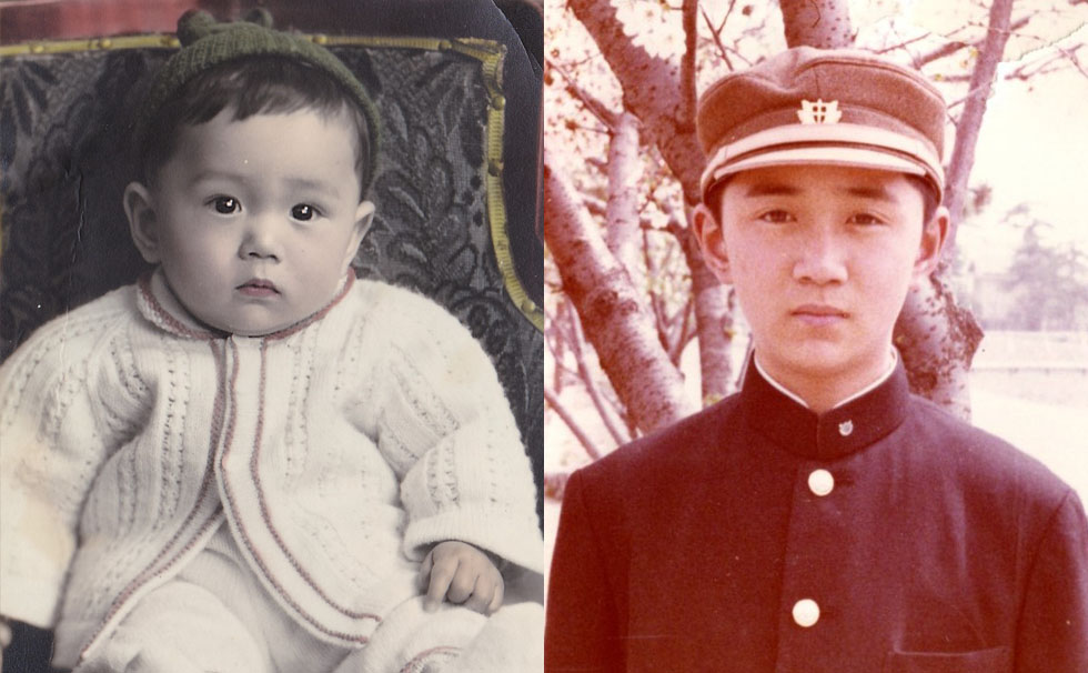 写真：黒岩祐治氏　幼少期