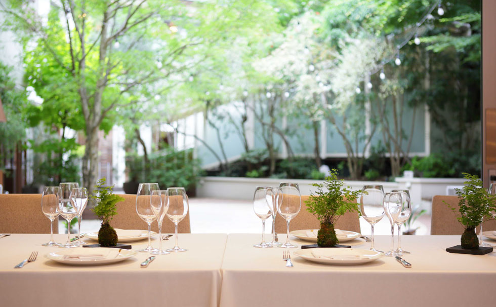 写真：レストラン会場
