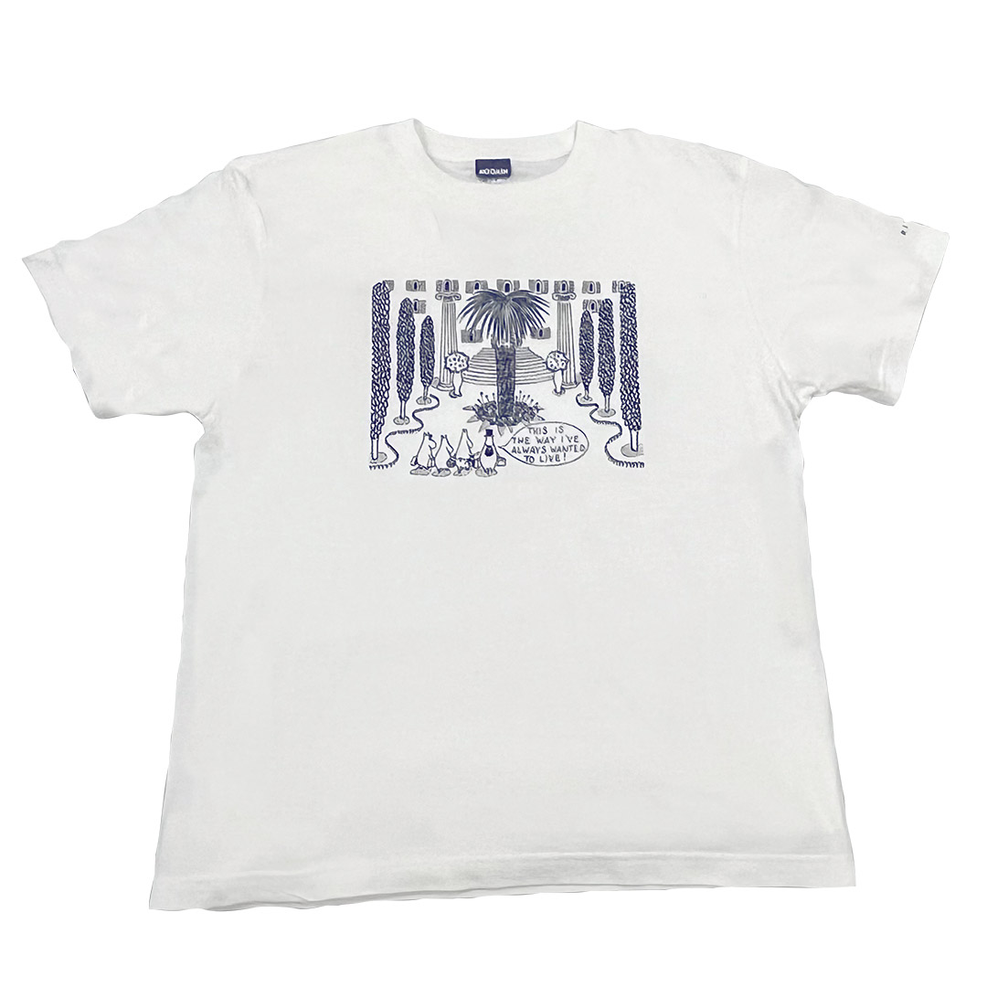 商品写真：ムーミンリビエラバカンスオリジナルＴシャツ