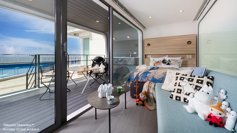 ムーミン」と寛ぐグランピングプラン