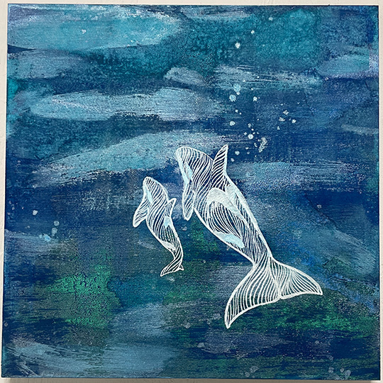 画像:繁田穂波 アート作品