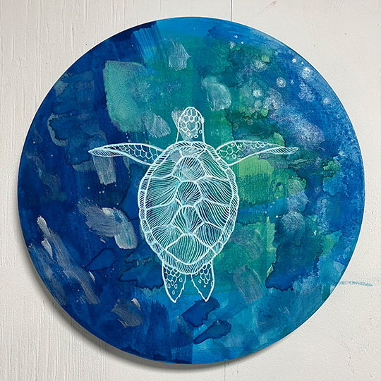 画像:繁田穂波 アート作品