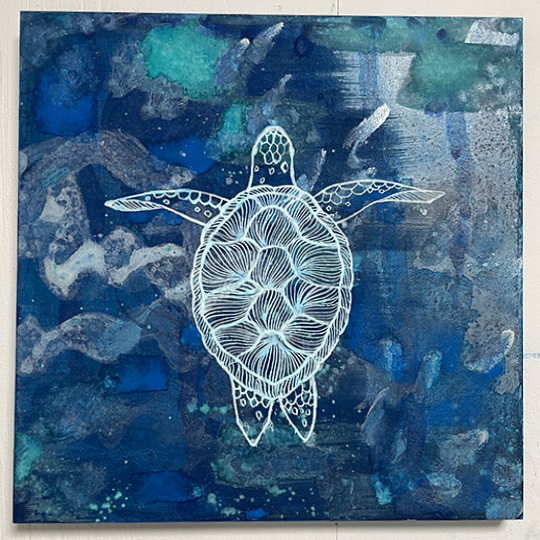 画像:繁田穂波 アート作品