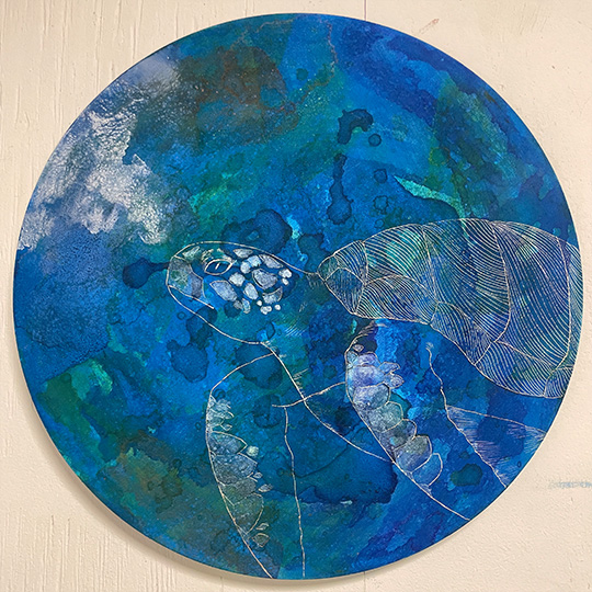 画像:繁田穂波 アート作品