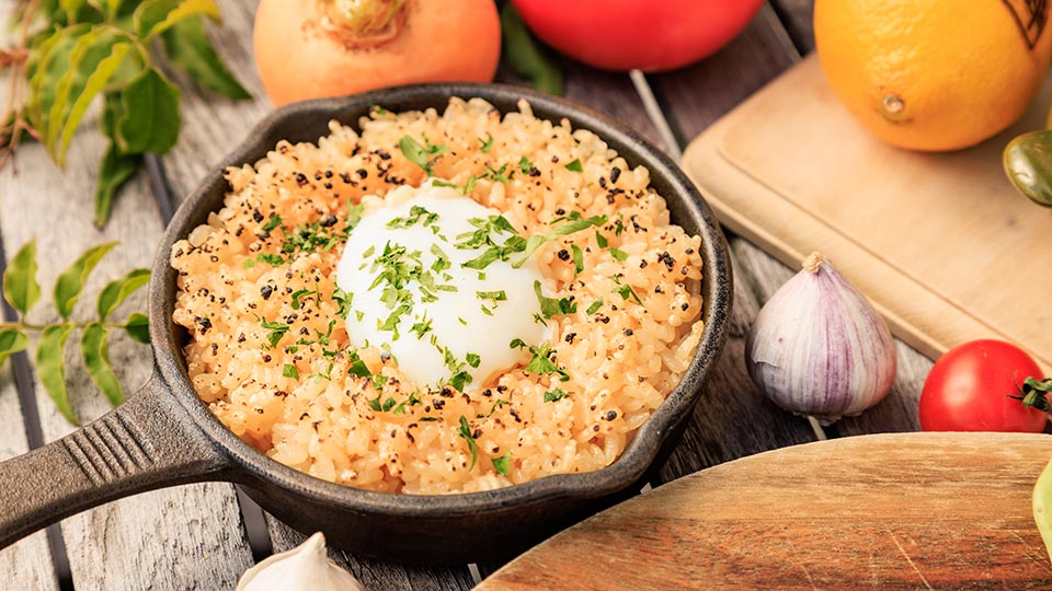 マリブファームBBQ_ガーリックライス