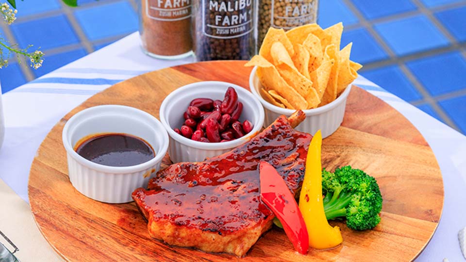 写真：マリブファーム料理