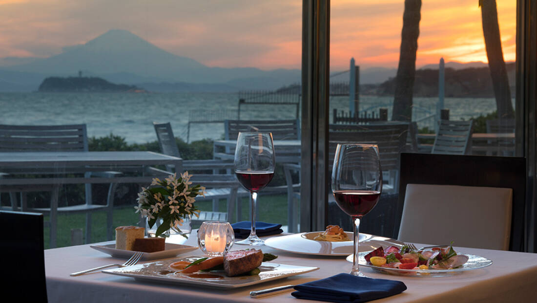 写真:レストラン