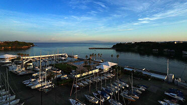 ハーバー(上空)