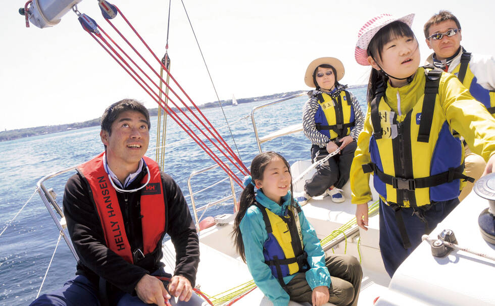 写真:海洋プログラムの様子